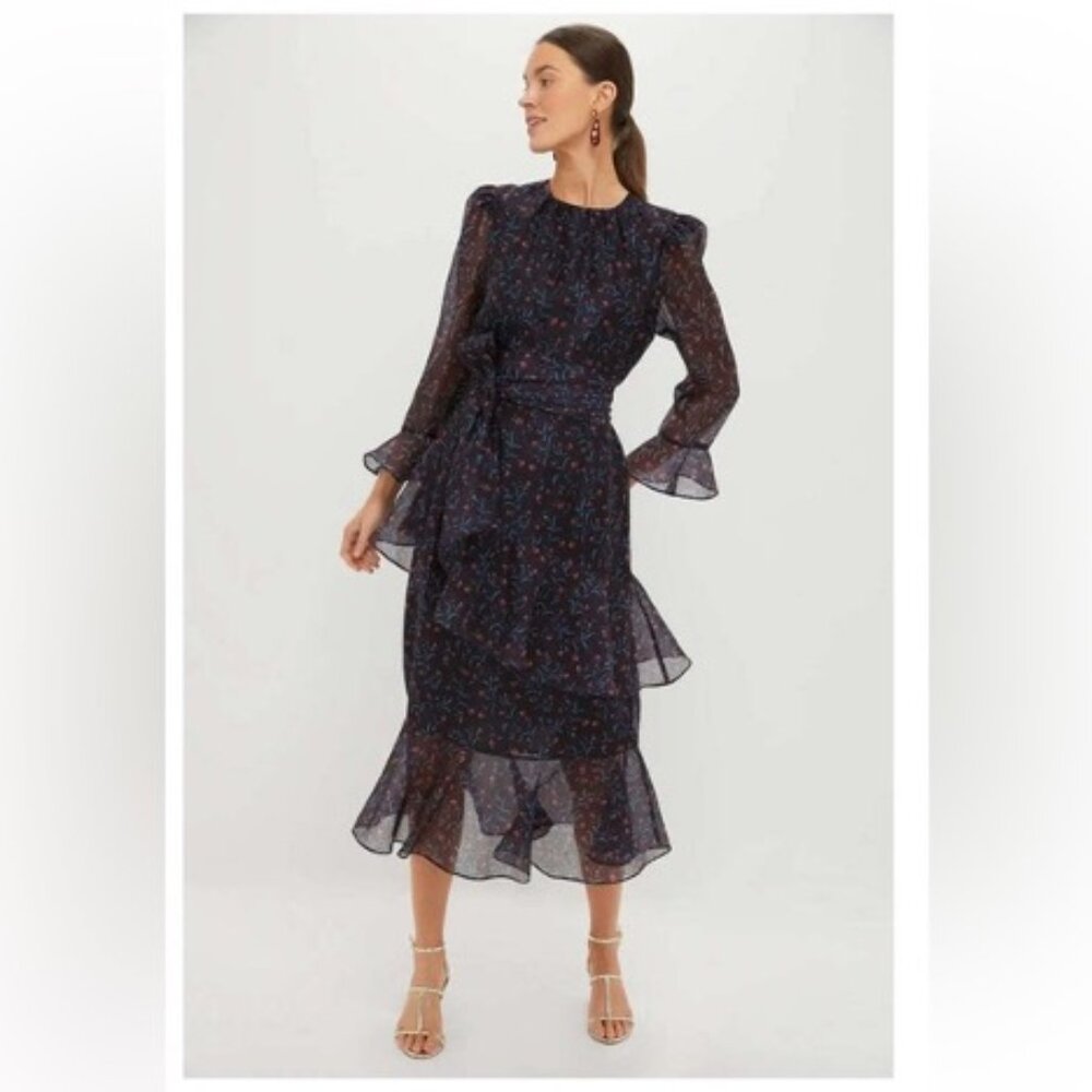 Tuckernuck Midnight Oleander Sasha Dress - Size M - New with tags!